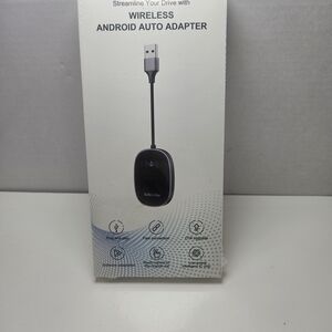 Wireless Android Auto Adapter - Black